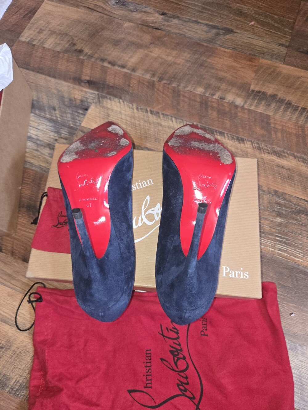 Christian Louboutin Alminette 100 Size EU 41 - Picture 7 of 9